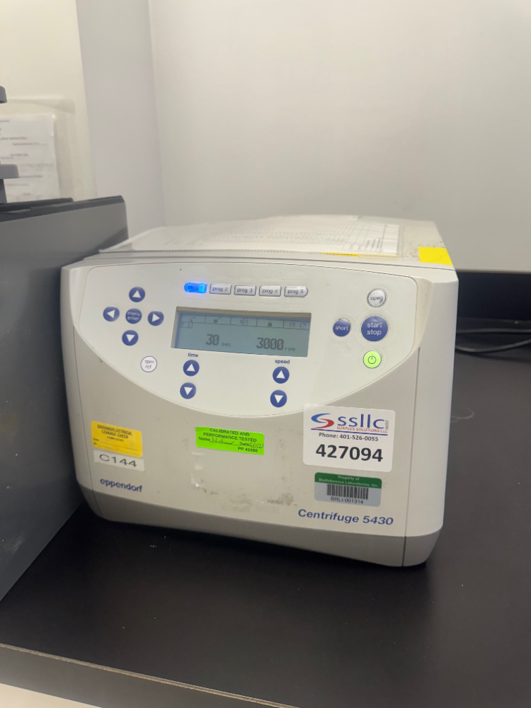 Image of Eppendorf 5430 Centrifuge